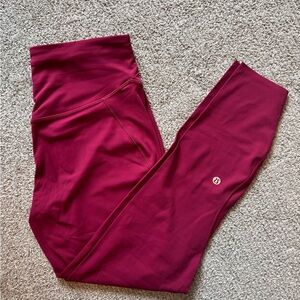 Lululemon Athletica base pace crop 23” Leggings